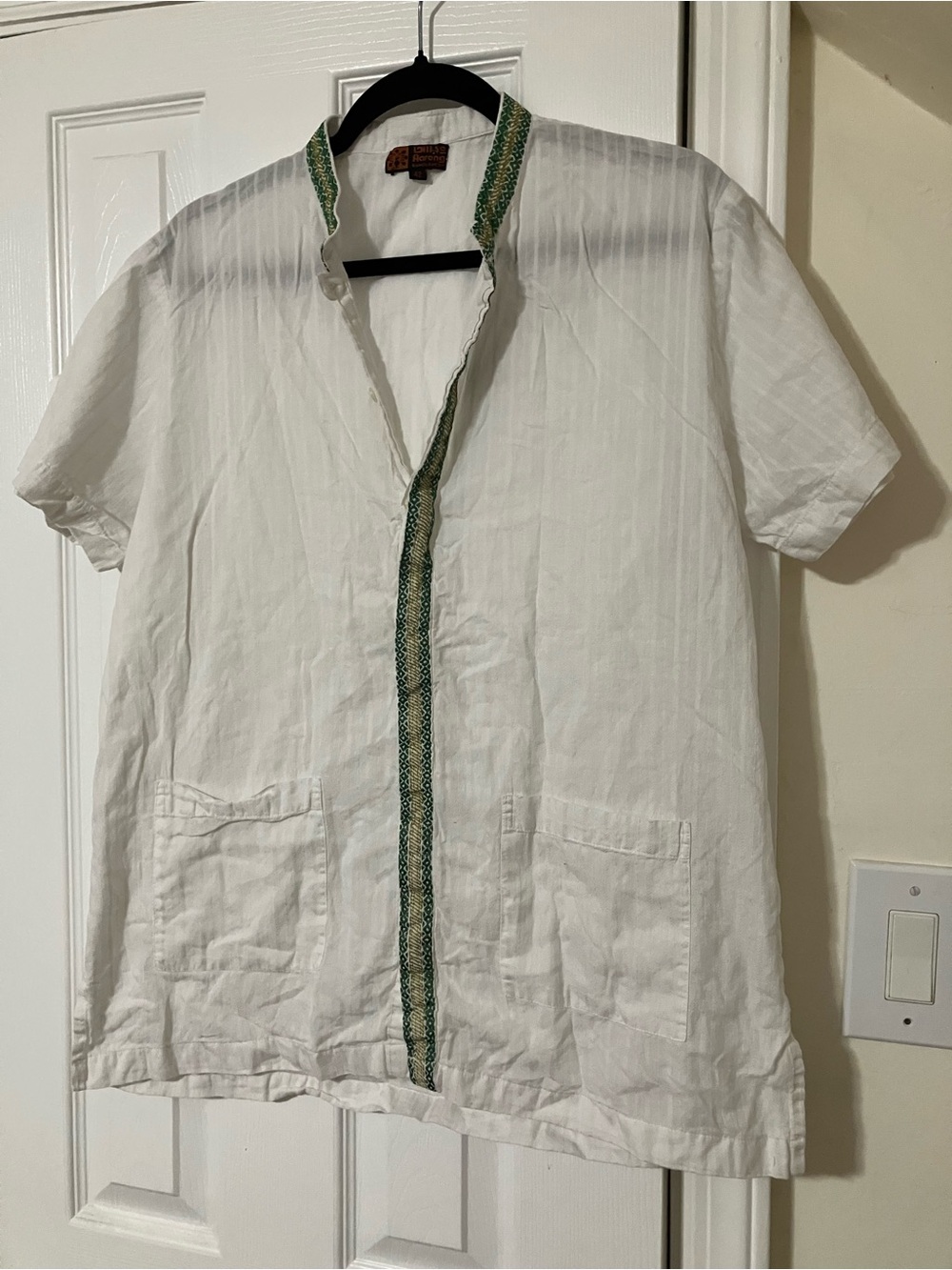 Unisex organic cotton tunic - NWOT, size S